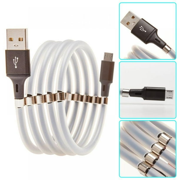 Type-C Neatly Arranged Phone Charger for Apple Type-C Android USB Retractable Fast Charger Cable Magnetic Absorption Storage Data Cord Type-C Neatly Arranged Phone Charger for Apple Type-C Android USB Retractable Fast Charger Cable Magnetic Absorption Storage Data Cord